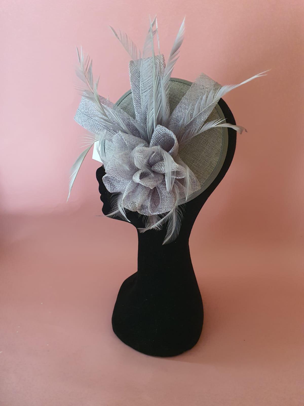 SILVER GREY Headpiece