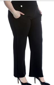 High Waist Side Pocket Trousers.