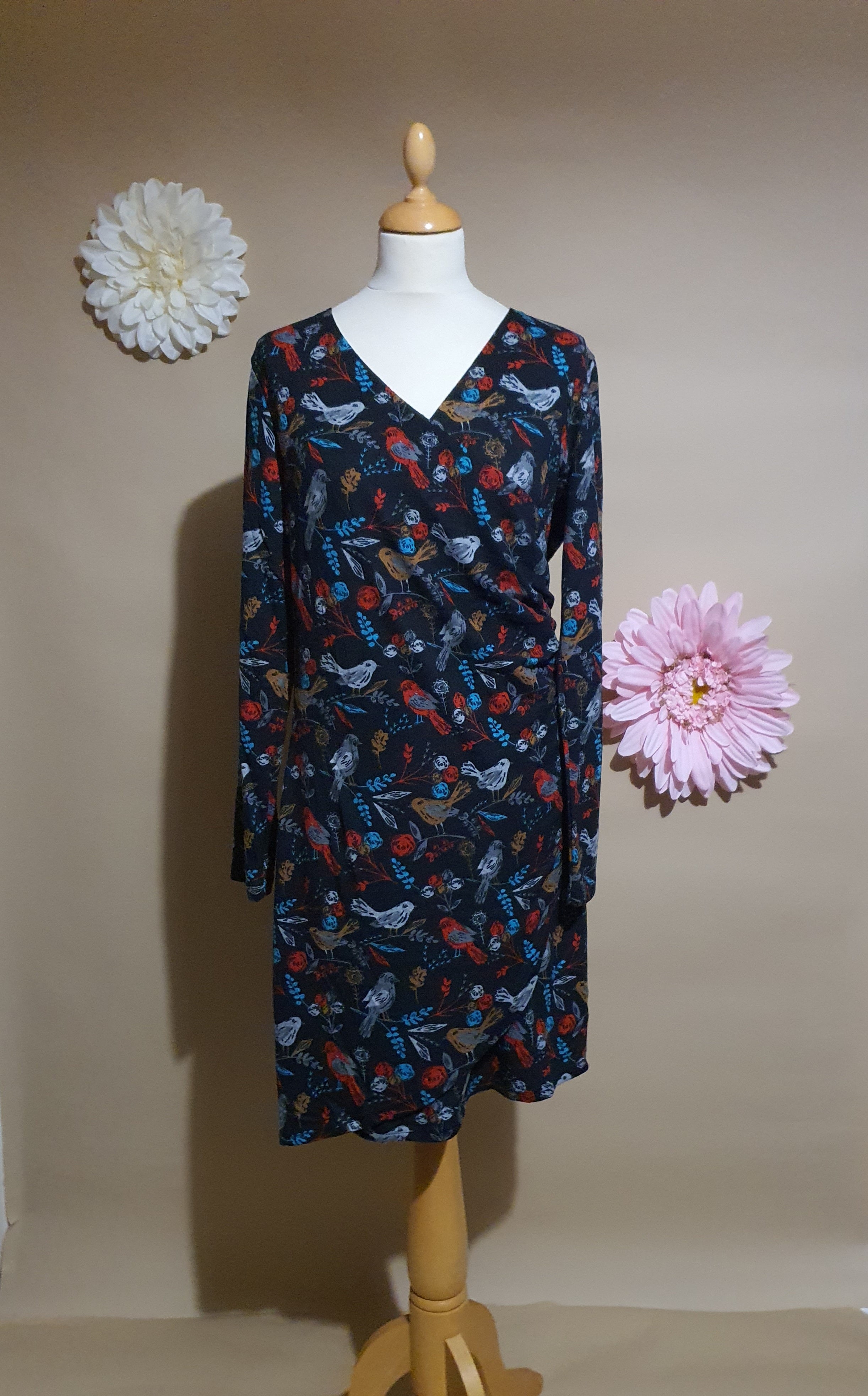 Birds Tunic Dress 8-14