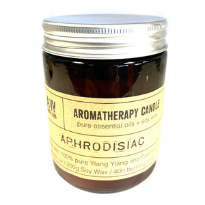 Aromatherapy Soy Wax Candle - Aphrodisiac