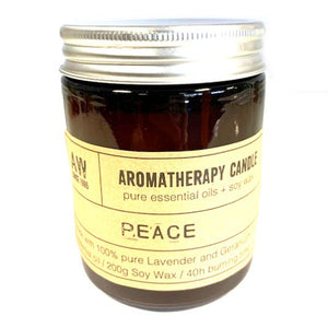 Aromatherapy Soy Wax Candle - Peace