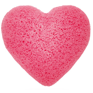 Konjac Heart Sponge - Rose