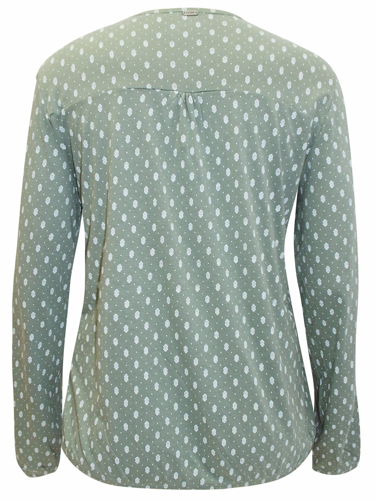 SAGE Modal Blend Embellished Pocket Printed Top Sizes 14-24