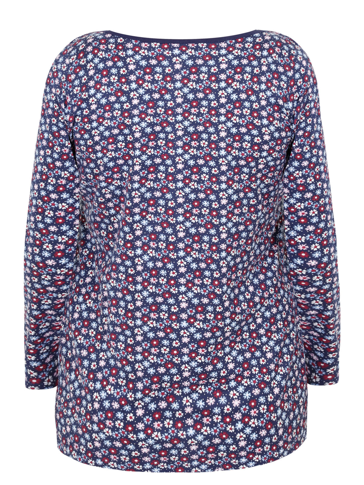 NAVY Pure Cotton Ditsy Floral Printed Top Sizes 16-28