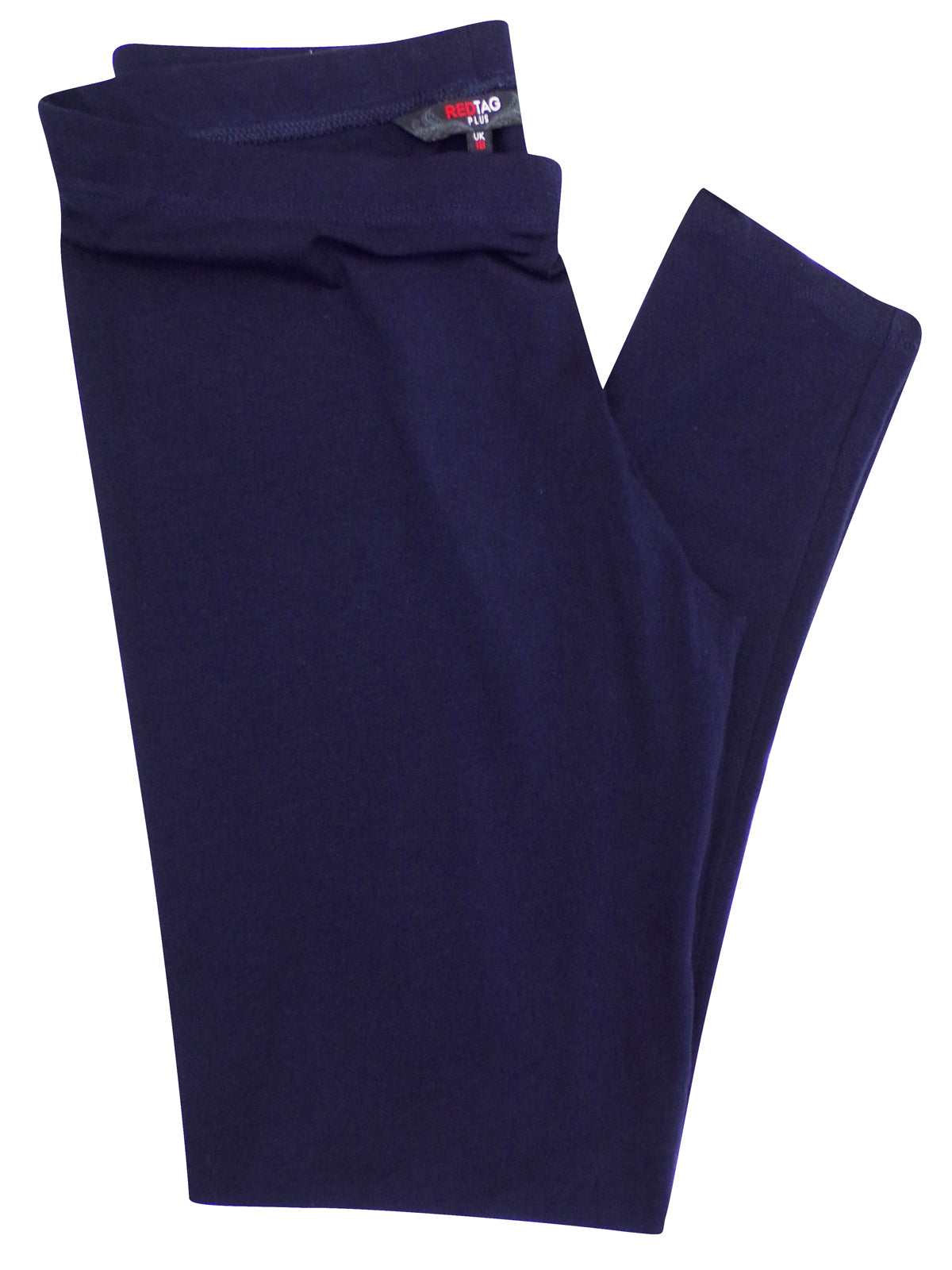 NAVY Cotton Rich Opaque Full Length Leggings Sizes 18-26