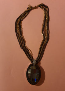 Smoked Stone Necklace